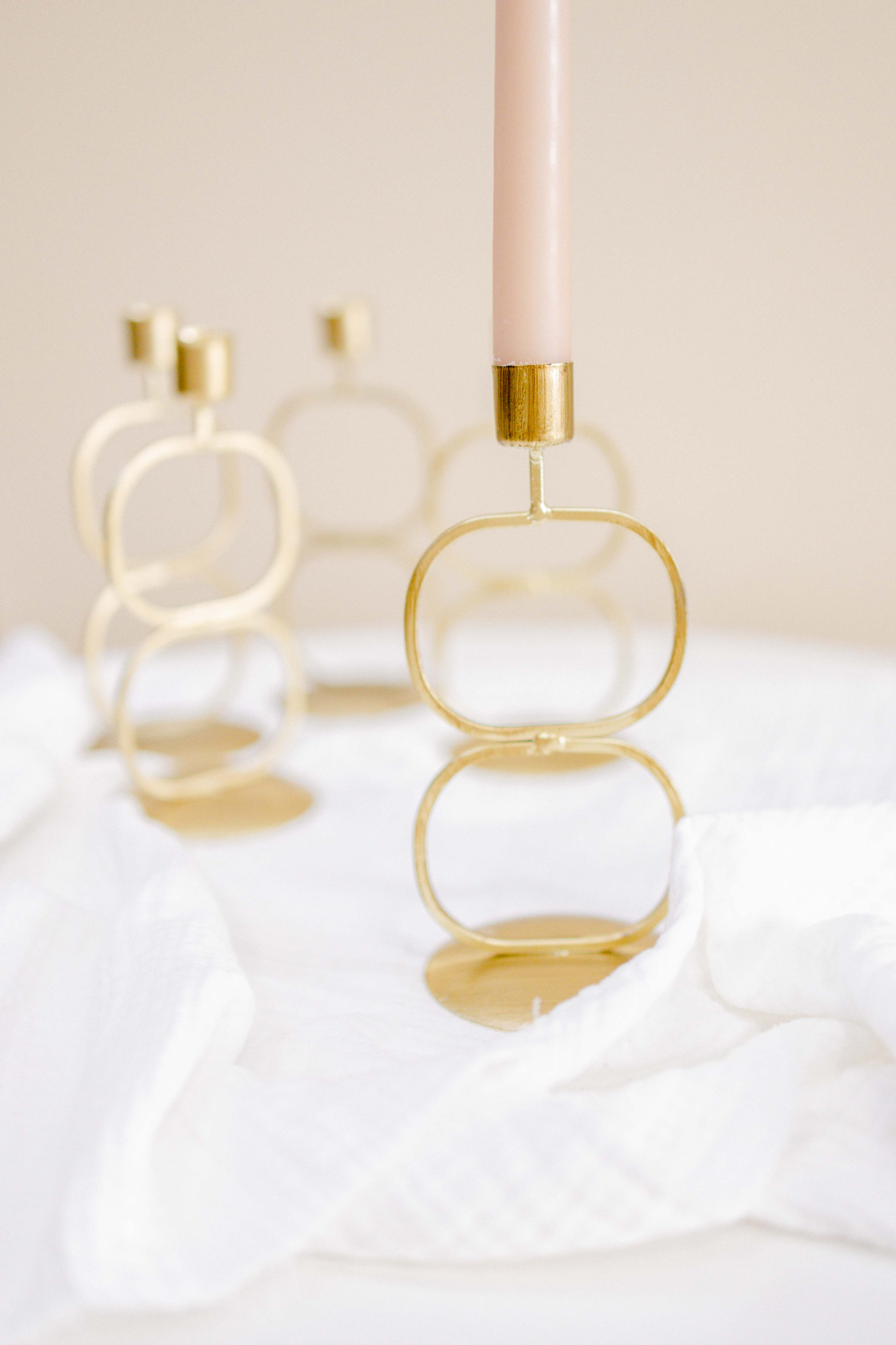 Image du produit Bruyère chandelier doré oval